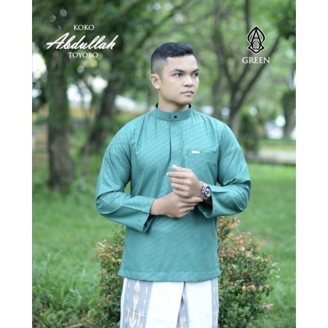 Baju Koko Atqiya Abdullah/ Koko Motif Sultan/Baju Koko Pria Muslim