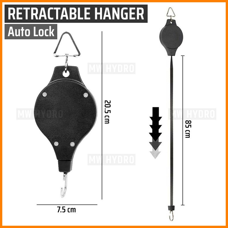 Retractable Telescopic Flower Pot Hanger Hook - Gantungan Pot Bunga AL