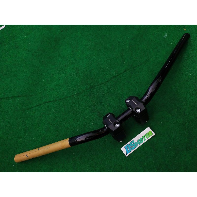 stang RZR original plus riser raiser CNC bisa utk satriaF Sonic CB150r Vixion roadrace