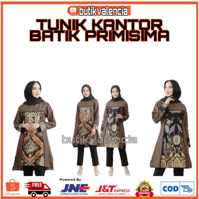 TUNIK KANTOR BATIK PRIMISIMA