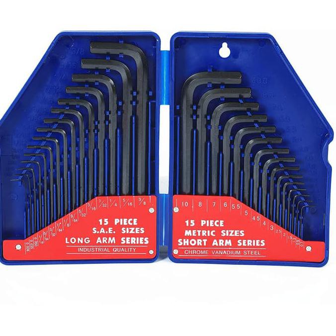 WORKPRO KUNCI L SET HEXAGONAL 30 PCS - PANJANG W022018
