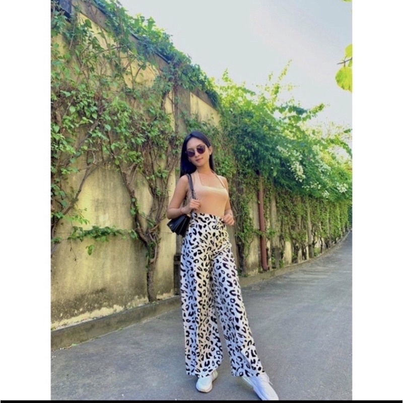 Celana Kulot Leopard/Celana Rayon Kulot/Celana Kulot Motif