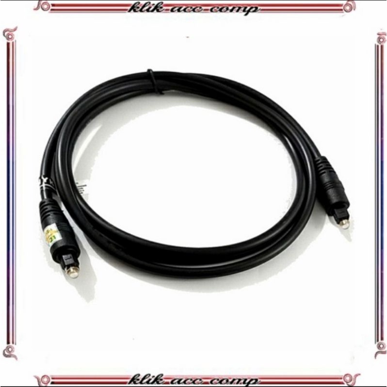 NYK Kabel Audio Digital Toslink Fiber Optic 1.5M