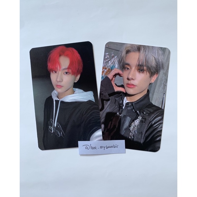 PC PHOTOCARD LUCKY DRAW LD M2U R1 JAKE JUNGWON PAIR