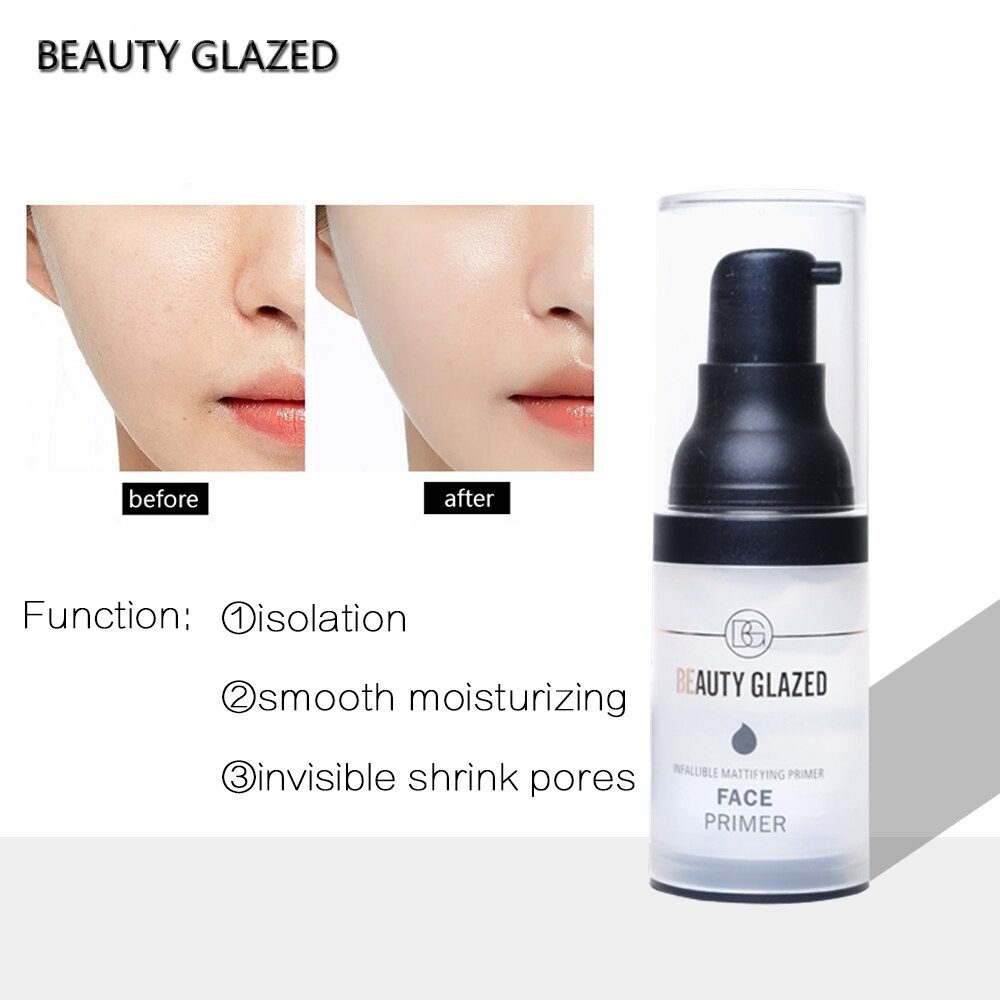 Beauty Glazed Face Primer Infallible Primer Matte Primer Wajah Beauty Glazed Base Make Up Matte Smoothf Moisturizing Beauty Glazed