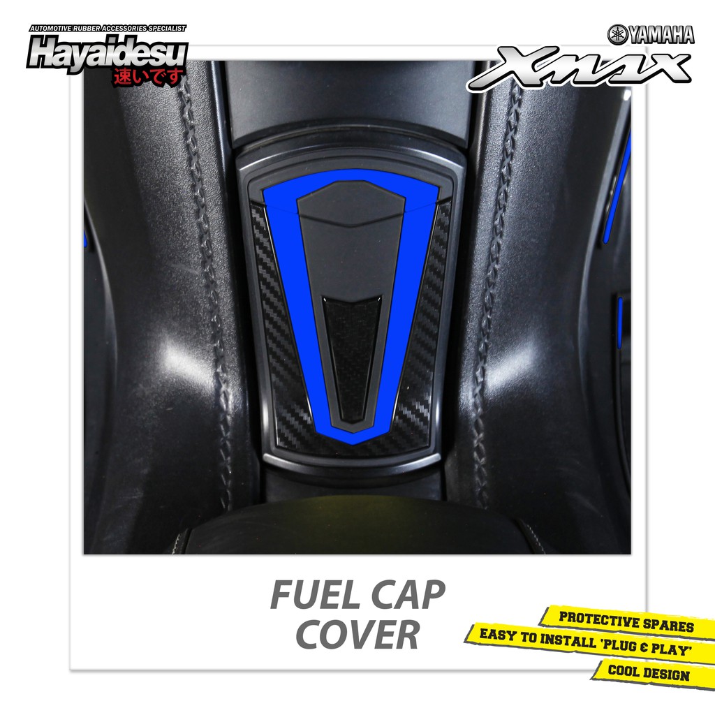 

Hayaidesu Tank Pad Yamaha Xmax Aksesoris Decal Variasi Carbon Pelindung Tangki