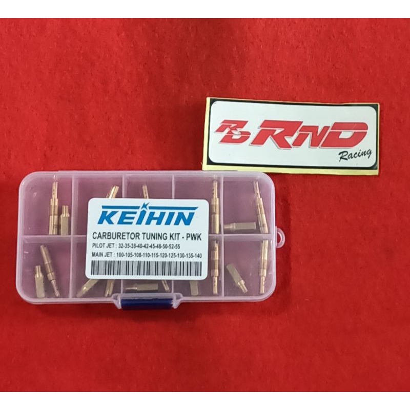 Paket upgrade karburator PE28 PWK 28 JJH + nozel sudco copy asli