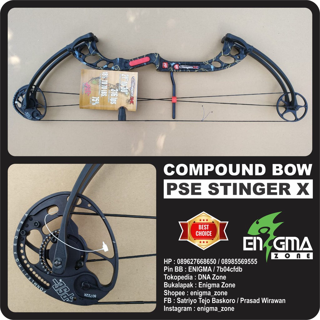 BUSUR COMPOUND PSE STINGER X - PSE STINGER X COMPOUND BOW - ENIGMAZONE