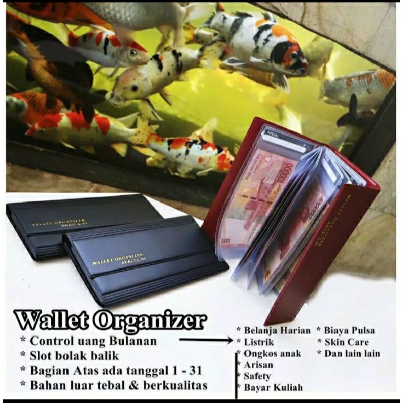 Dompet wallet organizer