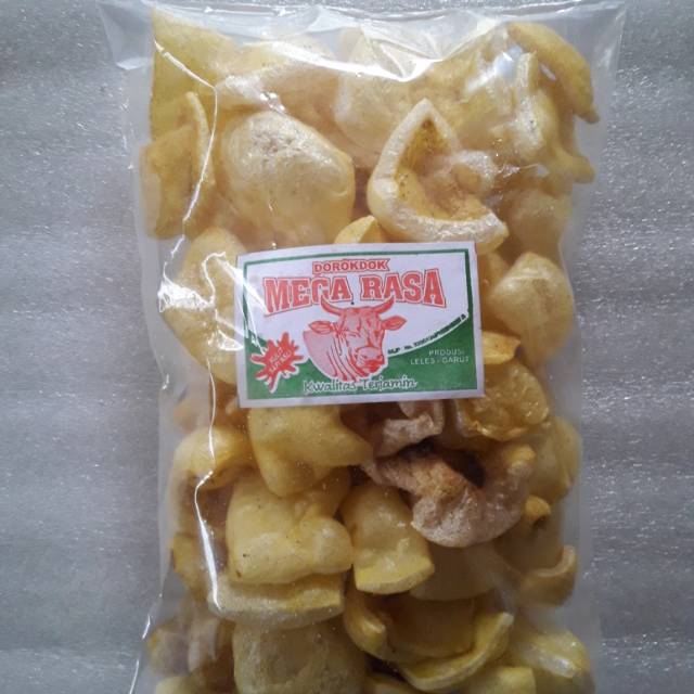 

100 Gram Dorokdok (Kerupuk Kulit Sapi) Asli Leles-Garut MATANG