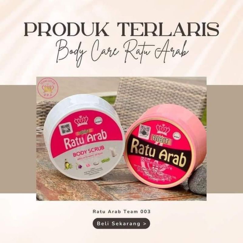 Handbody Ratu Arab pemutih kulit badan Hb pemutih ampuh memutihkan bibit ratu arab