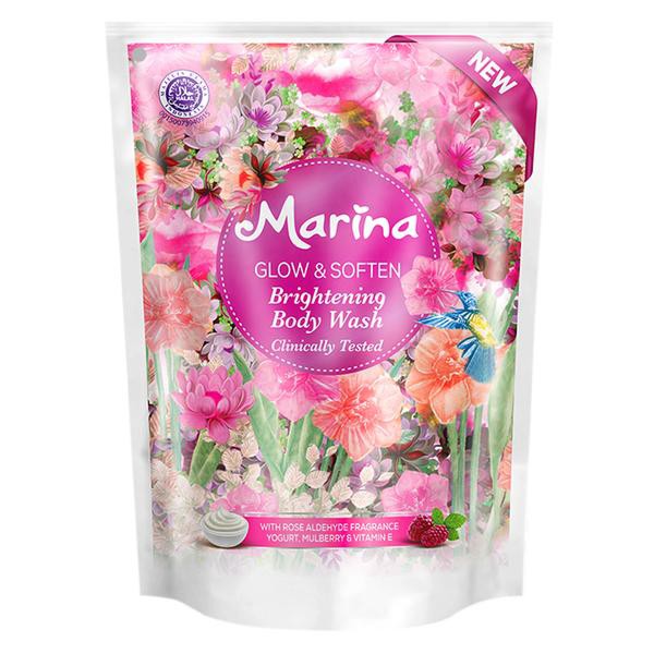 Marina Body Wash Glow & Soften 430ml