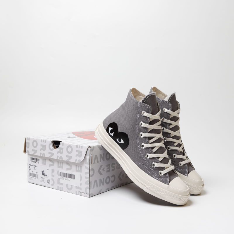 Converse CDG Hi Steel Grey