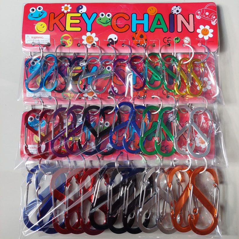 Carabiner Wiregate Double Bentuk S Karabiner 12buah Kulakan Grosir