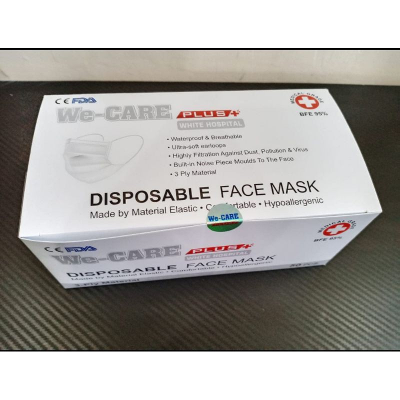 Masker WeCare Plus White