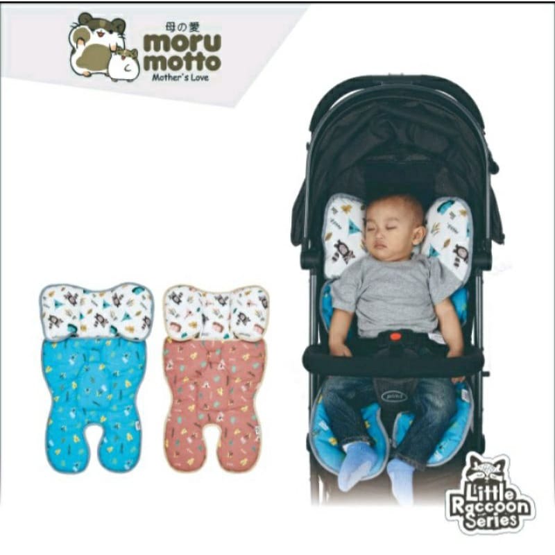 ♥BabyYank♥ Morumotto ALAS STROLLER + BANTAL LITTLE RACCOON SERIES MMA1001