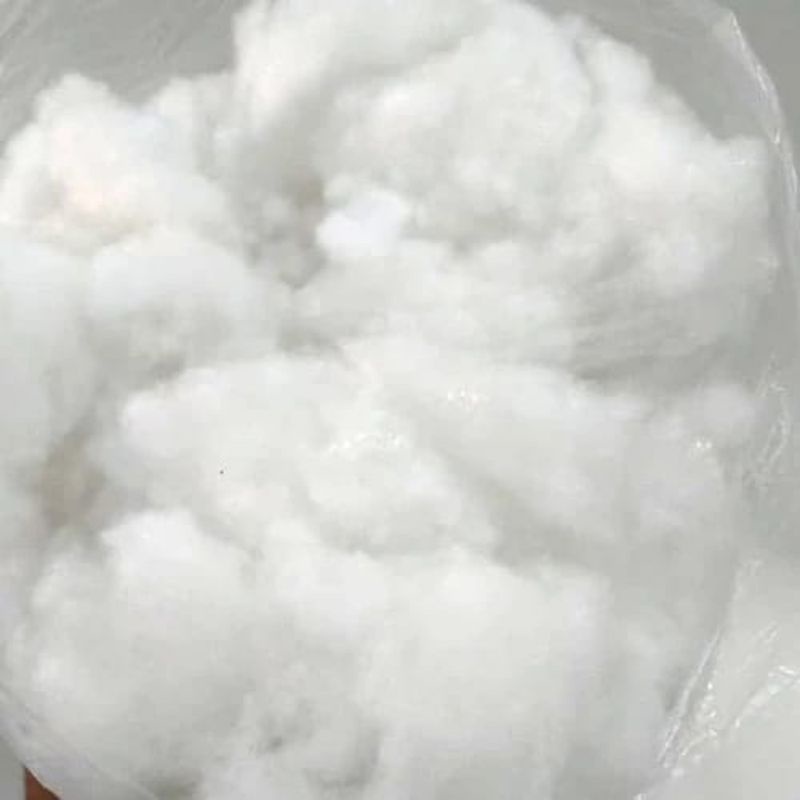 Dakron Kapas Silikon Kiloan Untuk Bantal Guling Boneka Dacron Sil A