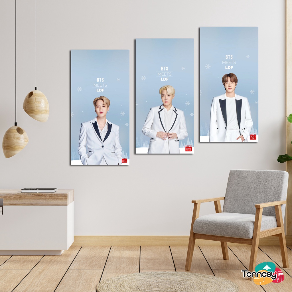 HIASAN DINDING WALL DECOR BTS ARMY 15x30CM PAJANGAN POSTER DEKORASI DINDING KAMAR TIDUR RUMAH