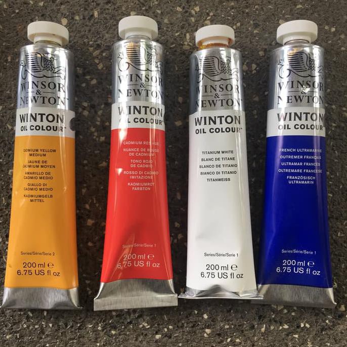 

HOT SALE winton oil colour 200ml - cat minyak winton - Winsor and Newton