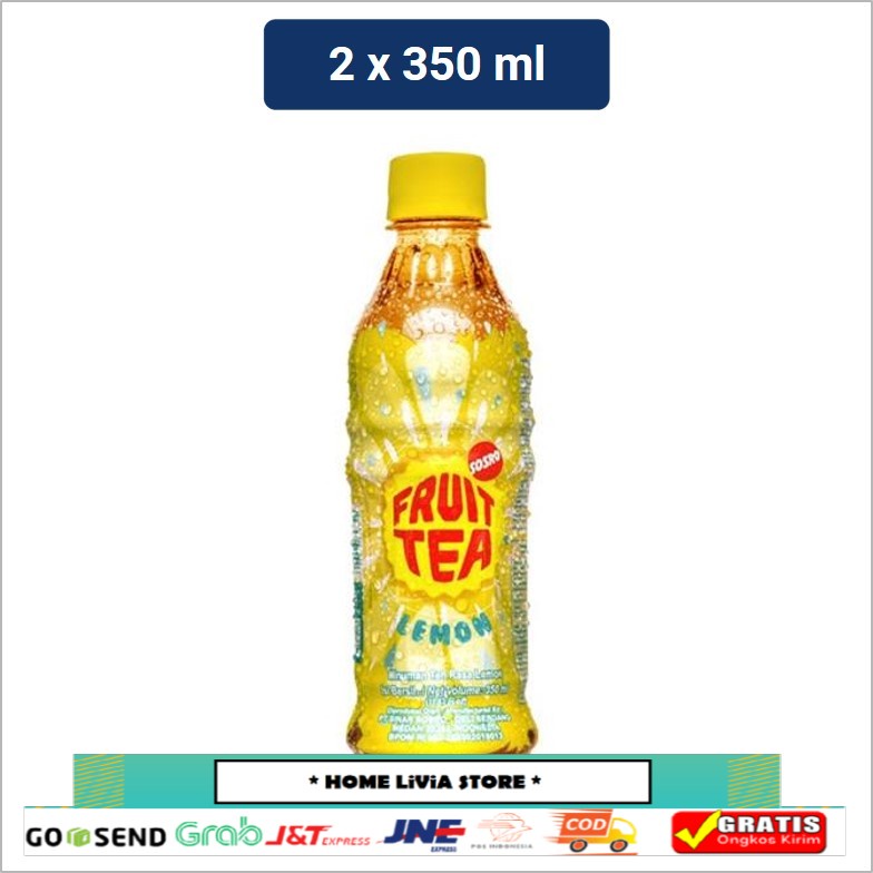 

Sosro Fruit Tea Lemon 2 x 350 mL