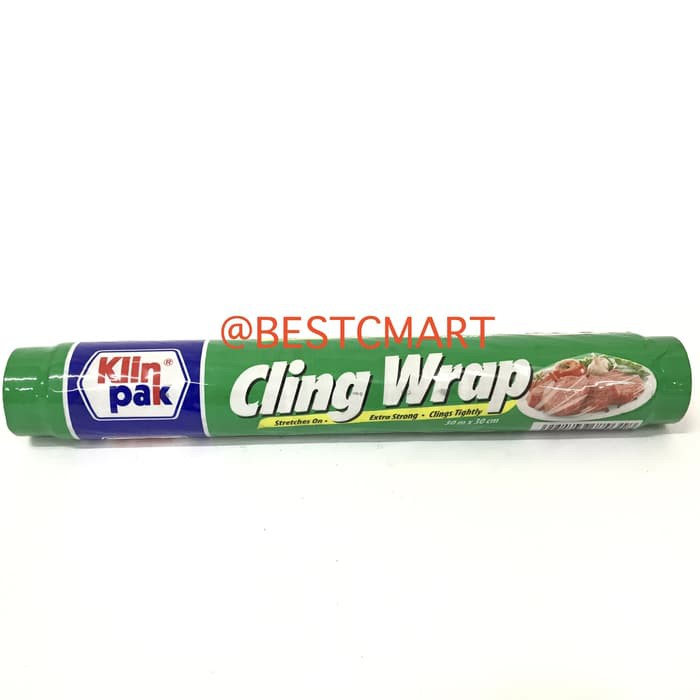 Jual Hot Klin Pak Cling Wrap Refill Uk M X Cm Shopee Indonesia