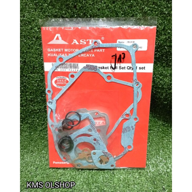 Packing Fullset Blade Absolute Revo Topset Gasket Asta