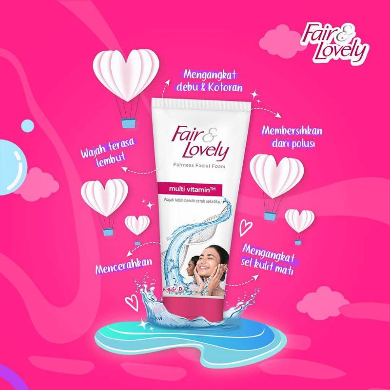 Fair &amp; Lovely facial foam