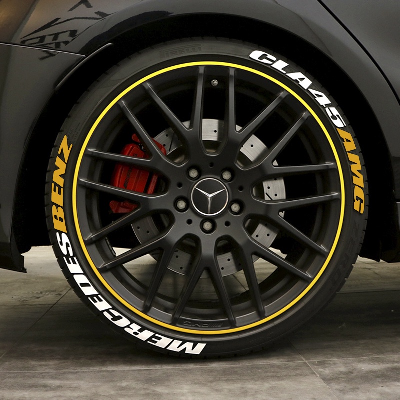 Stiker Roda Ban Motor 3D Universal DIY Untuk KTM BMW YAMAHA Honda Audi Ford