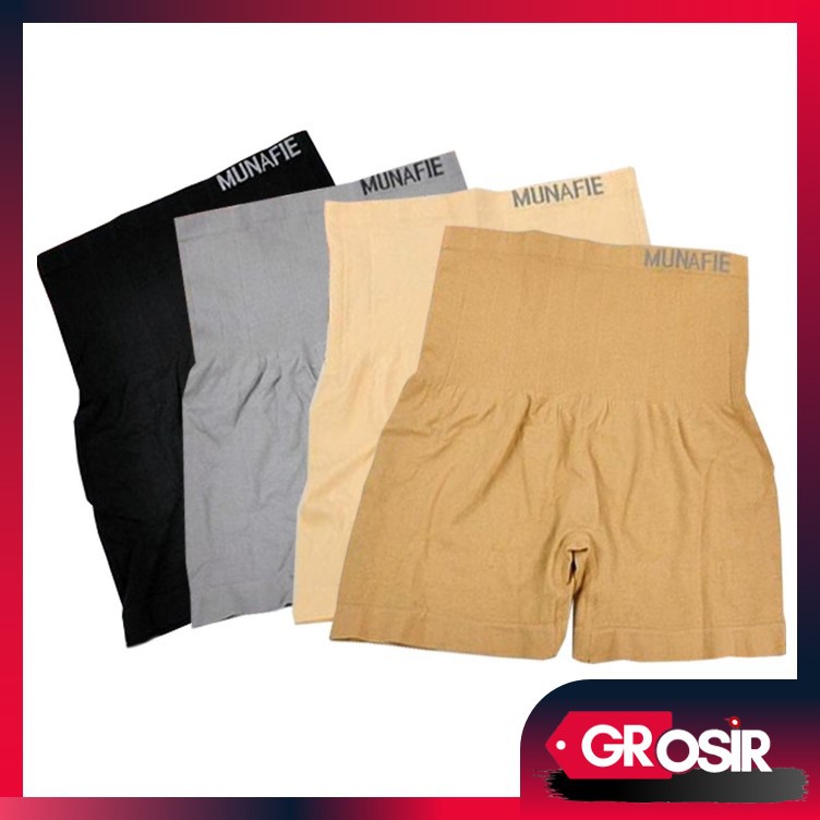 Grosir - M237 Celana Korset Munafie Pinggang Tinggi / High Waist / Segi Empat / Original Munafie