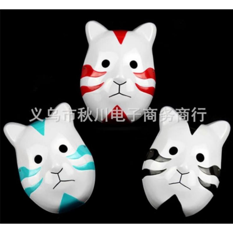 topeng anbu topi naruto itachi kakashi yamato topeng kartun anime anbu kucing