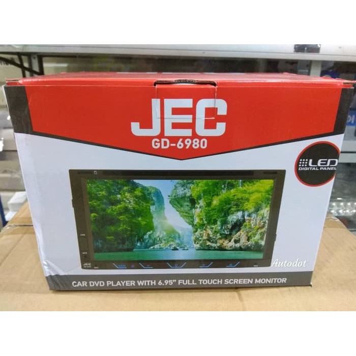Doubledin JEC GD-6980 2Din TV Mobil JEC GD6980 sparepart