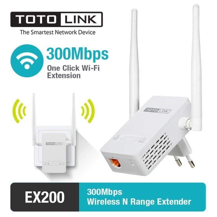 TOTOLINK EX200 300MBps Wireless n Range Extender