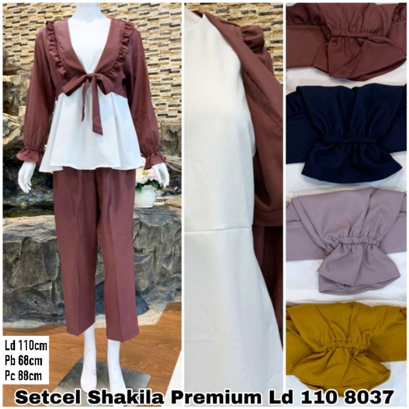 Setcel Shakila Premium Viral Terlaris 8037
