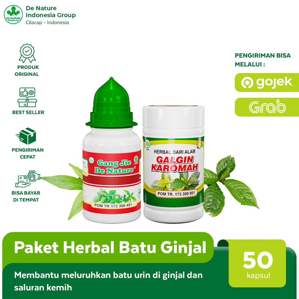 Obat Kencing Batu Ginjal Herbal Galgin Karomah GangJie De Nature