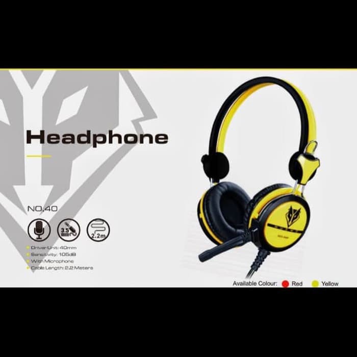 NUBWO 040 Headphone Headset dengan Mic