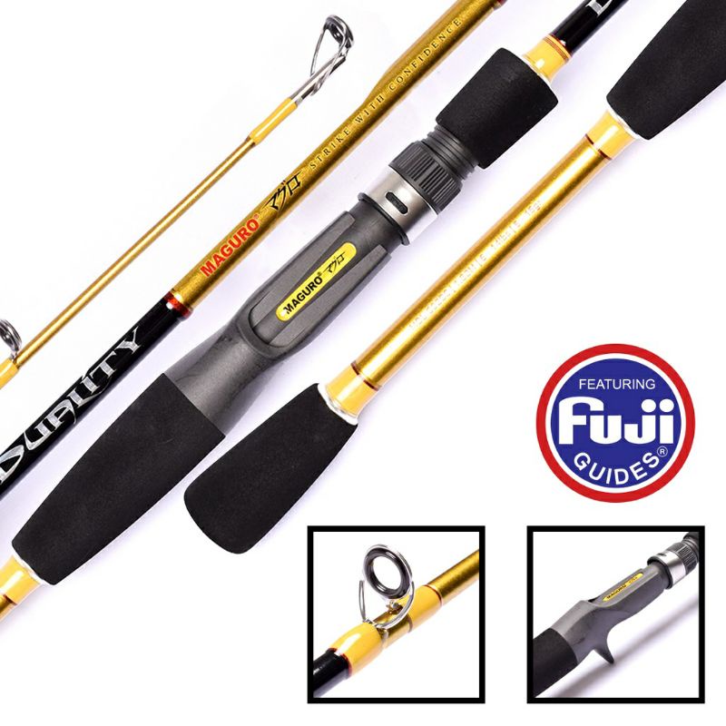 joran BC maguro Duality 602BC 662BC|gabus|toman|baitcasting