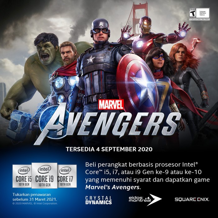 Intel Processor Core i7-10700K Avengers Edition i7-10700KA BOX