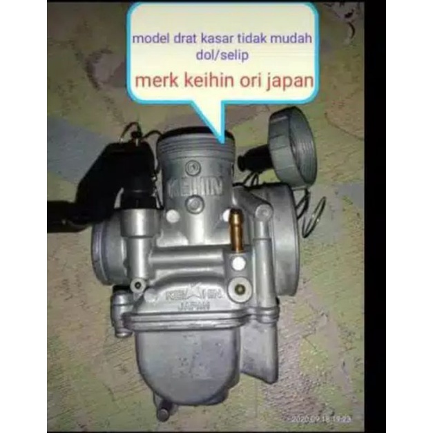 karburator karbu PE 26 KEIHIN JAPAN (spesial) khusus 4tak 125/200 cc-1