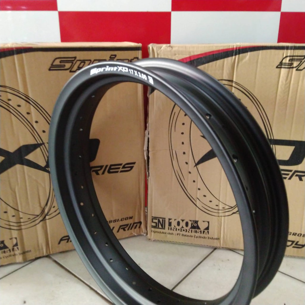 Velg pelak Jari 350 lubang 36 ring 17 Sprint XD Series supermoto super