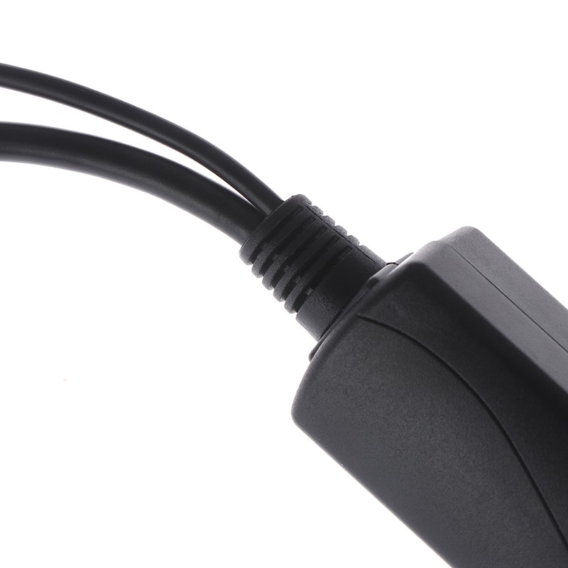 (Ele) Splitter Poe Usb 48v Ke 5v Power Over Ethernet 802.3af Warna Putih Untuk Raspberry