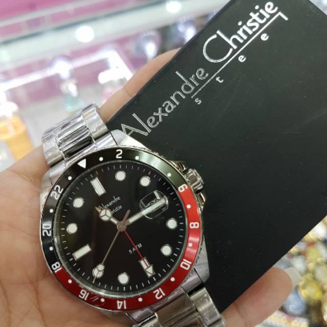 Jam tangan watch pria wanita cewek cowok 3 warna casual formal sport AlexandreChristie original