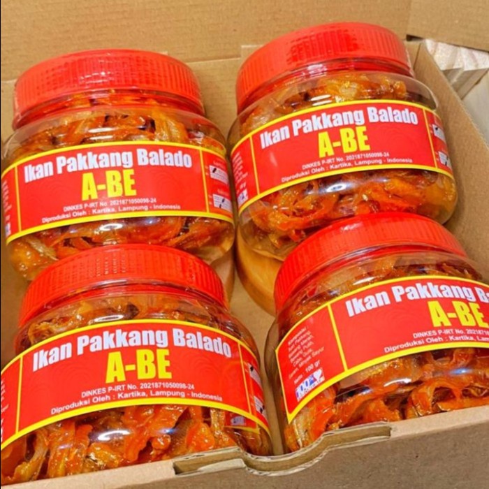 

IKAN KERING BALADO 100GR (BOX OF 4)