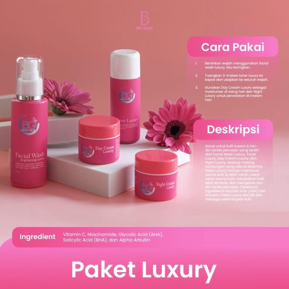 Bg Skincare / Beauty Glow Skincare Ultimate Luxury /Luxury/Acne Luxury/ Bg Skin Glow