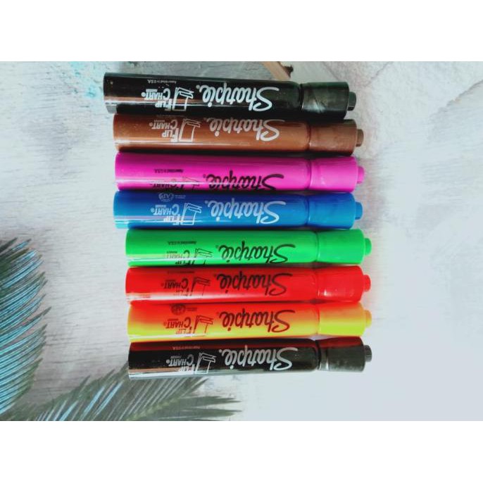 

(PERALATAN MENGGAMBAR) SHARPIE FLIP CHART MARKER SPIDOL 8 WARNA TERLARIS