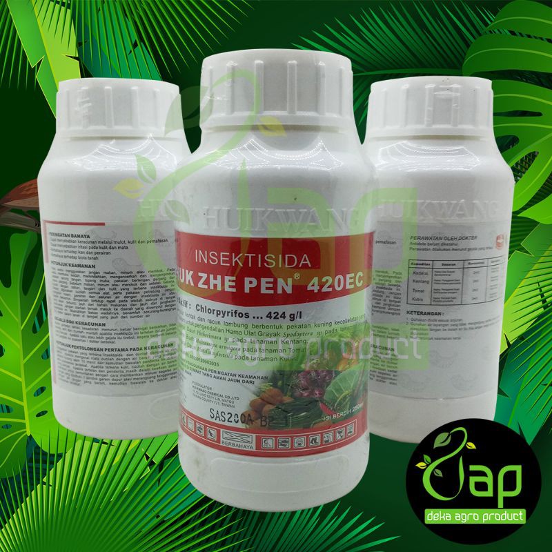INSEKTISIDA THUK ZHE PEN 420EC 250ML - Bahan aktif: Chlorpyrifos & Dursban Cina