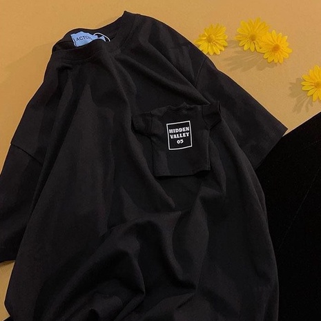 [littlecrab] Kaos Oversize Saku Tshirt Mini Hidden Valley 05 T-shirt Lucu Unik Berkualitas Kaos Keren Double Tshirt Cute Elegant Aesthetic Street Style Korean Style
