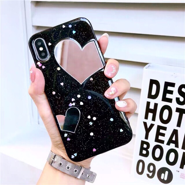 Mirror Love Case iPhone Oppo Vivo Xiaomi Samsung J3 J5 J7 Pro prime F3 F5 V5 V7 V9 J7+ j4 J6 + 2018