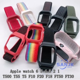 DENNOS NYLON PROTECTION SMART WATCH T500 T55 T5 F10 F20 F18 FT50 FT30 X7 HW12 Strap Iwatch