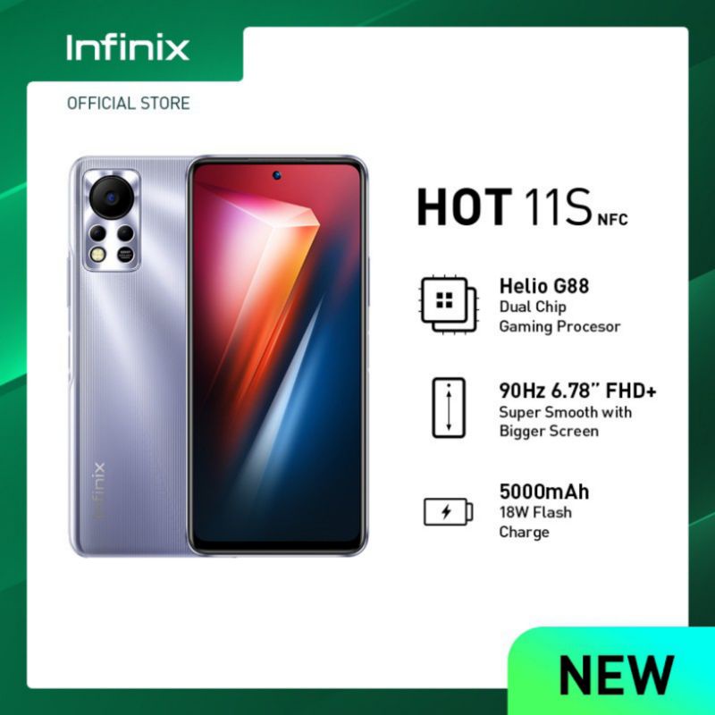 Infinix Hot11s NFC (RAM 4/64GB)