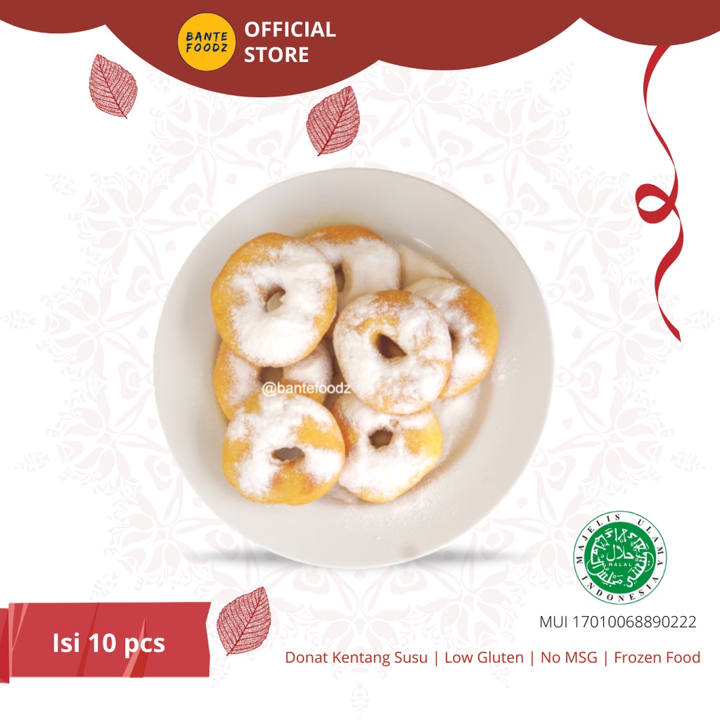 

Donat Labu Kuning Premium low Gluten Bisa dikonsumsi Balita dan Lansia - Best Seller Bergizi isi 10 pcs